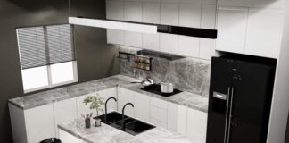 Kuchnia w monochromatycznej stylistyce - nowoczesne aranżacje kuchni białych z czarnymi akcentami