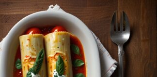 Dwa przepisy na cannelloni – z mięsem w pomidorach oraz z kurczakiem i szpinakiem w beszamelu